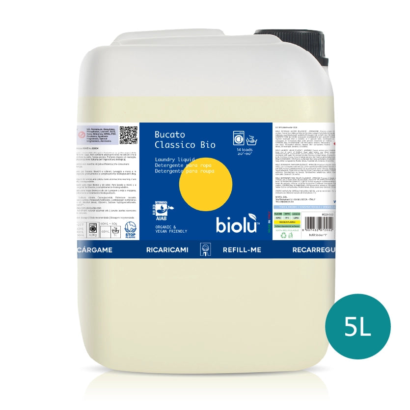 Detersivo bucato citronella Biolù Bio - 5 litri